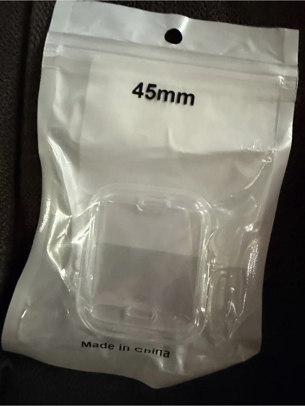 Clear 45mm Protective Watch Cover Case